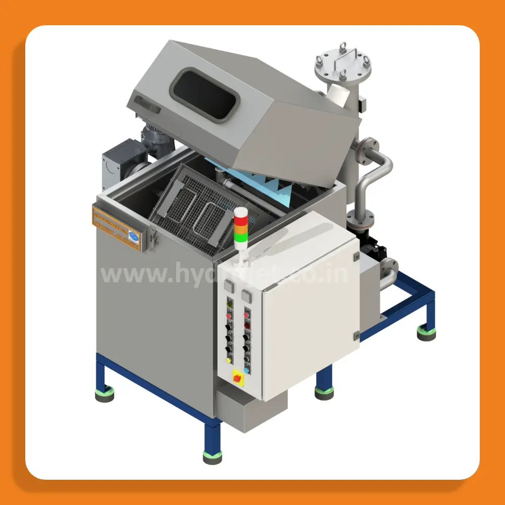 Revolving Small Parts Cleaning Machine
