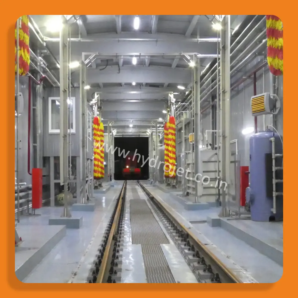 Automatic Train Washing Plant