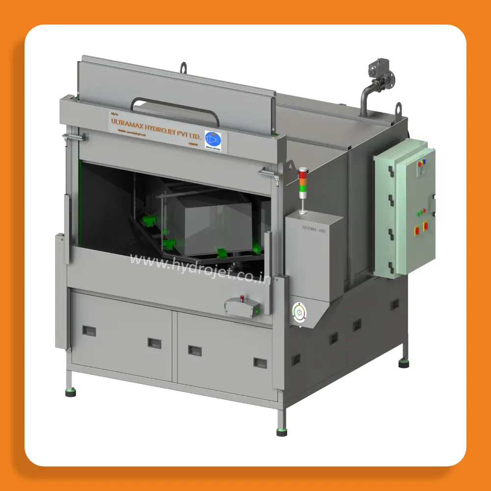 HVAC AHU Filter Cleaning & Drying Machine (4F)