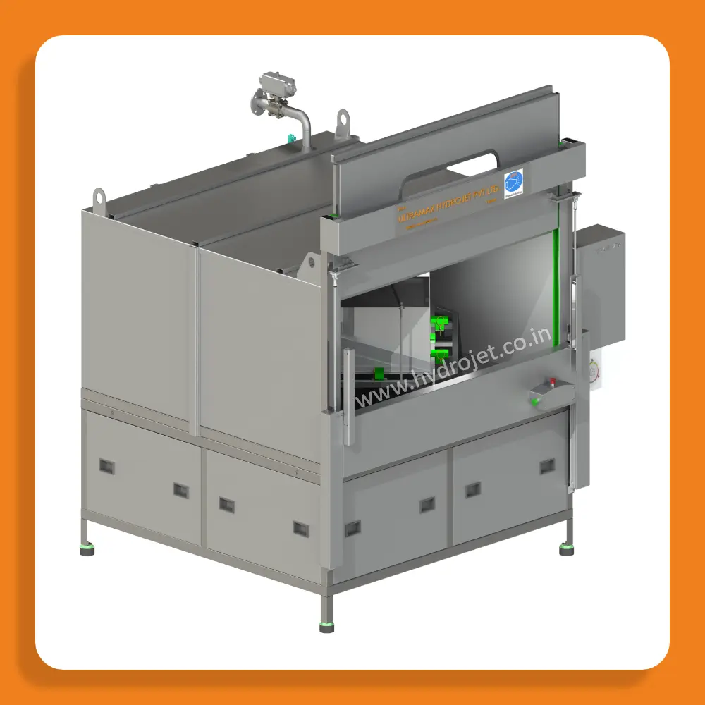 HVAC AHU Filter Cleaning & Drying Machine (4F)