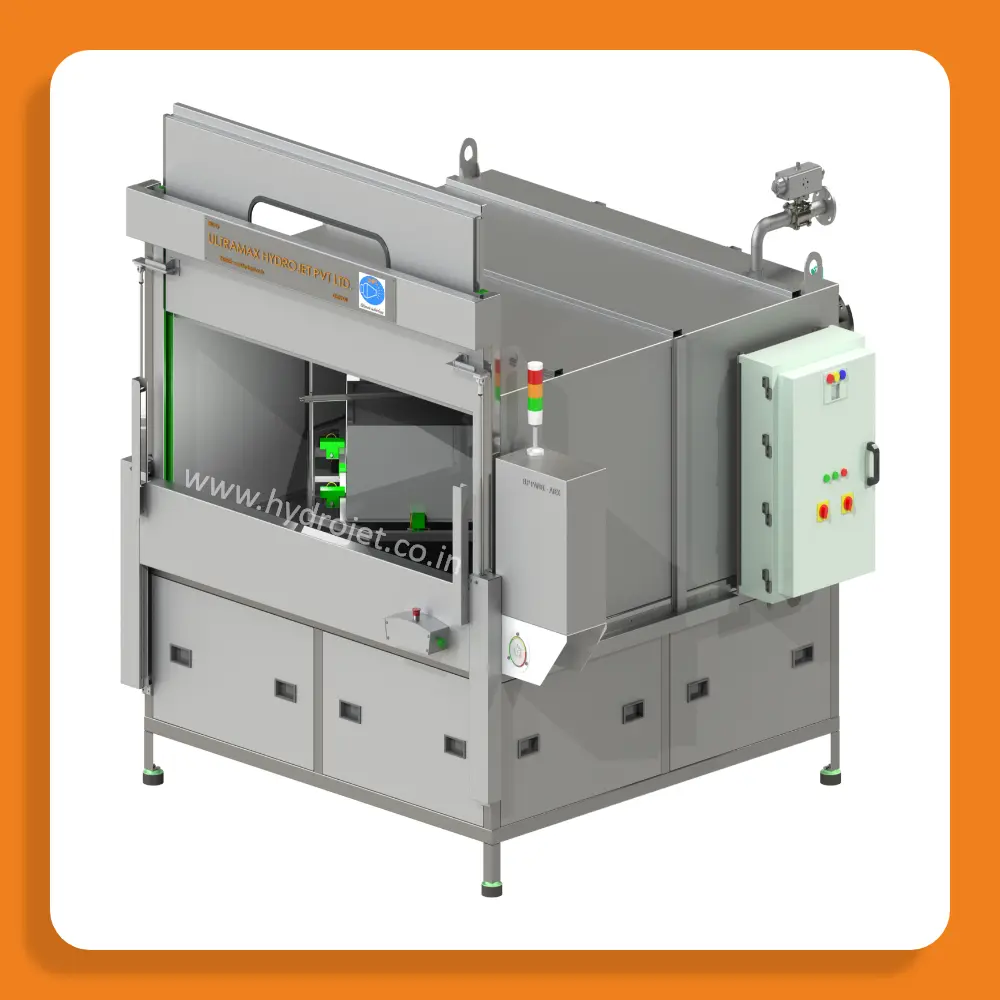 HVAC AHU Filter Cleaning & Drying Machine (4F)