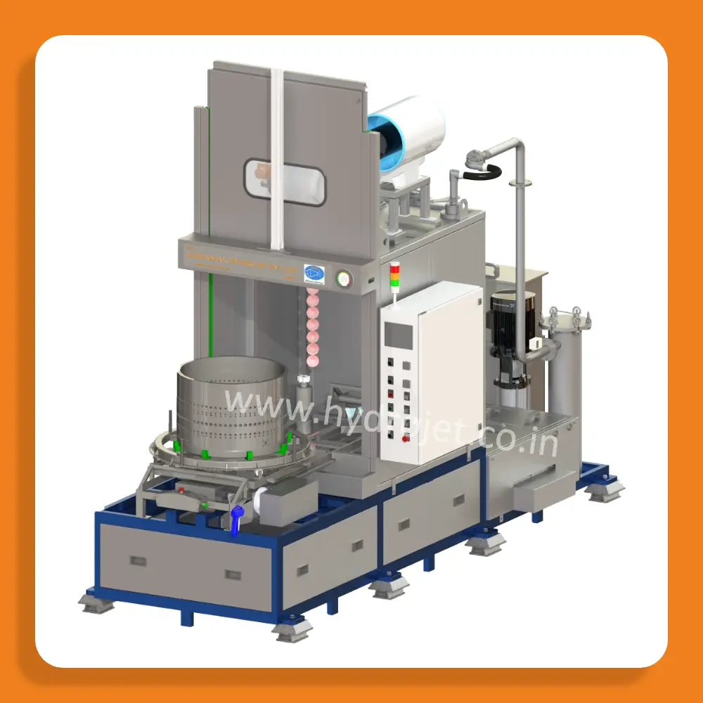 Front Loading Heavy Component Cleaning & Degreasing Machine