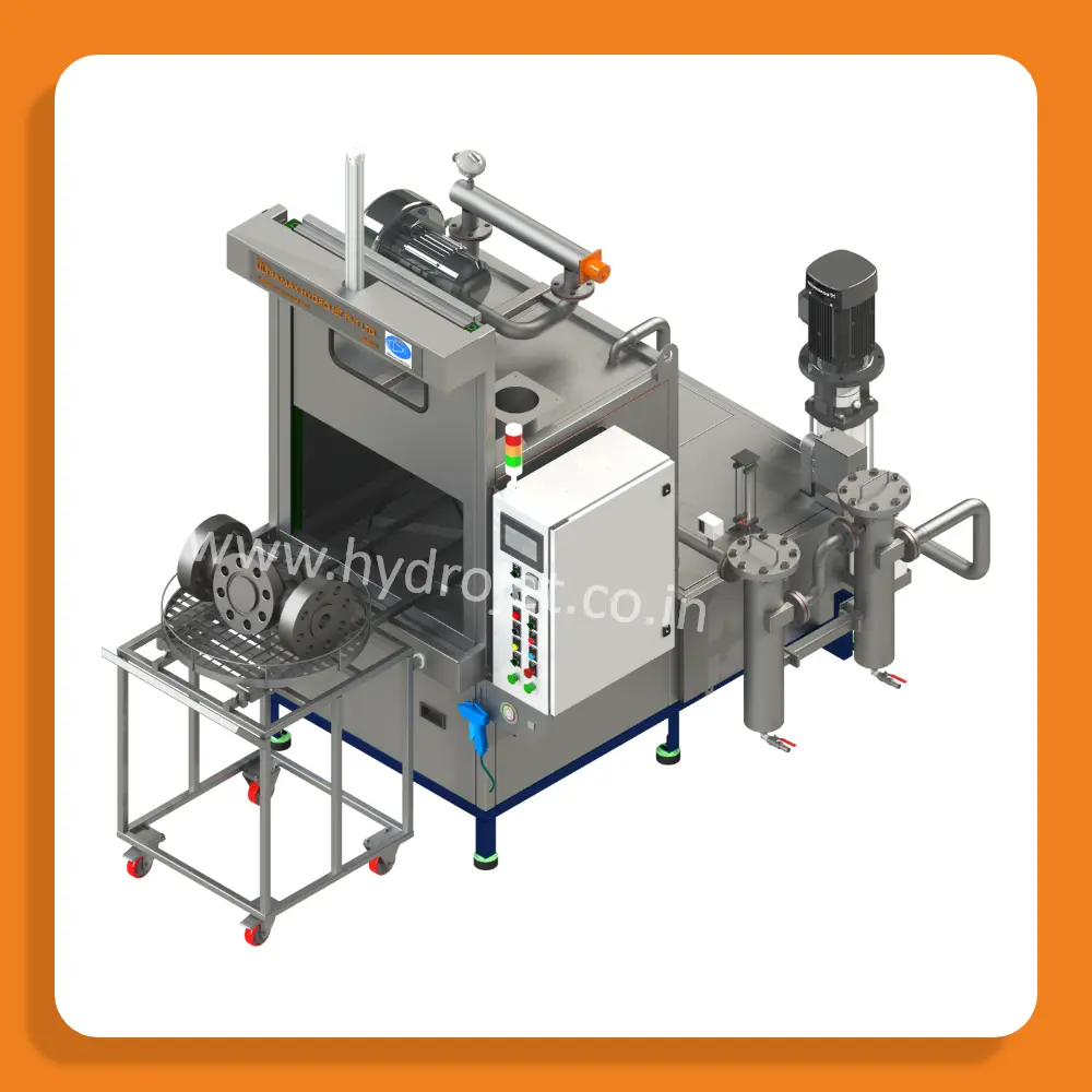 Front Loading Heavy Component Cleaning & Degreasing Machine