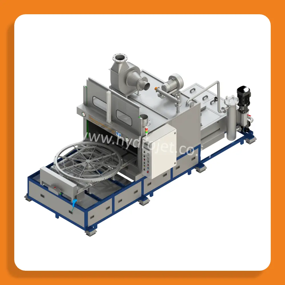 Traction Motor Washing and Drying Plant