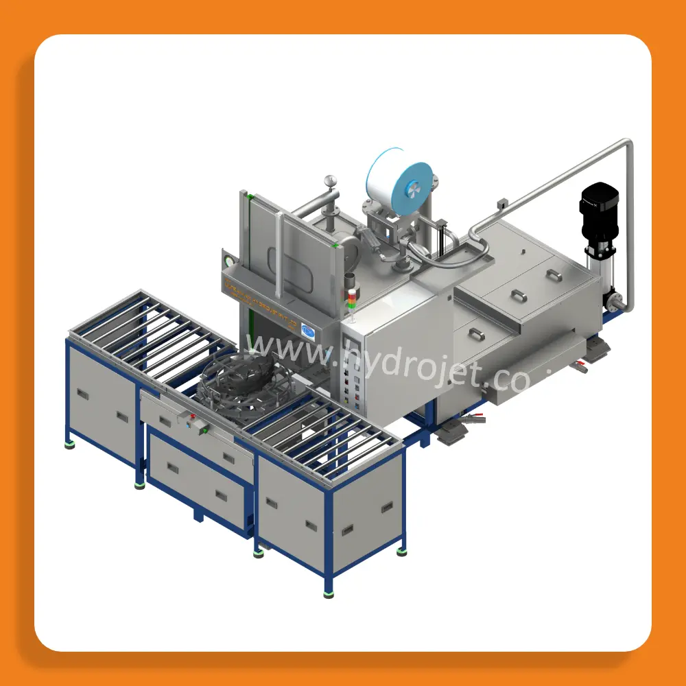 Front Loading Heavy Component Cleaning & Degreasing Machine