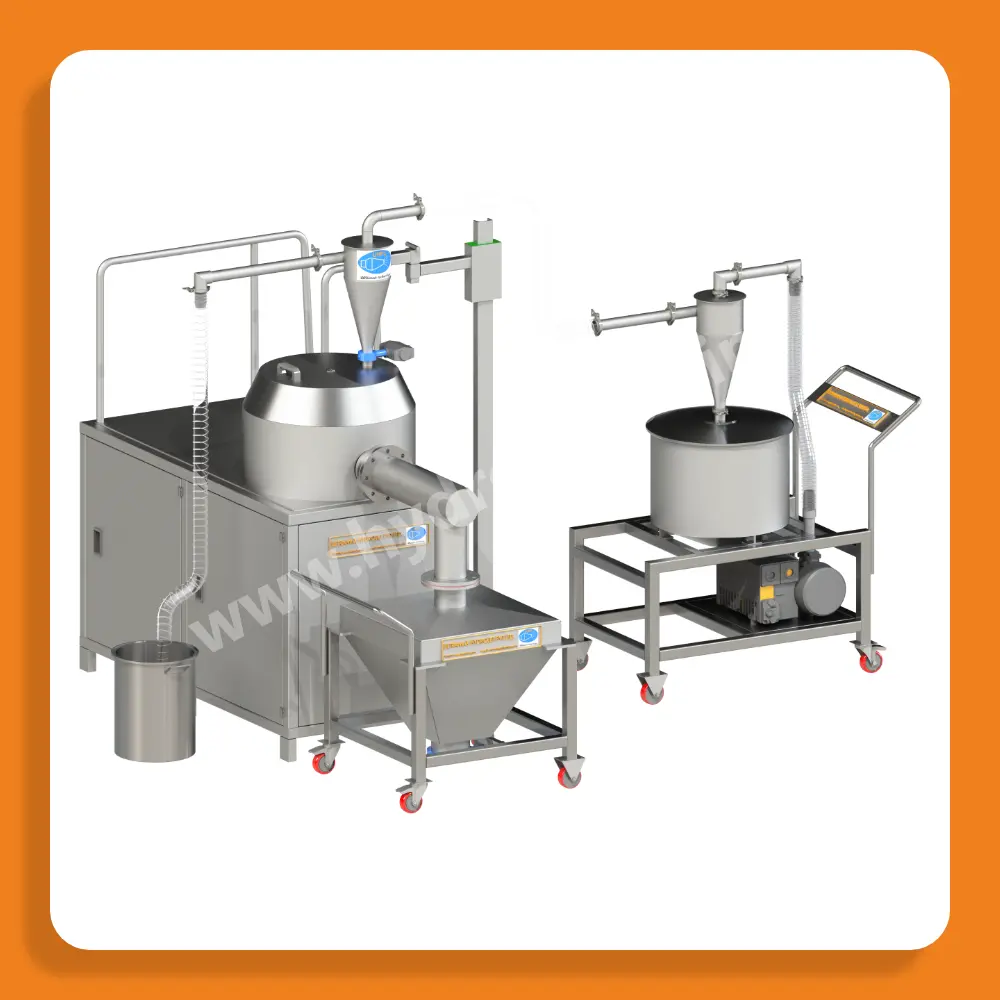 VACUUM CONVEYING POWDER TRANSFER SYSTEM (VCPTS)